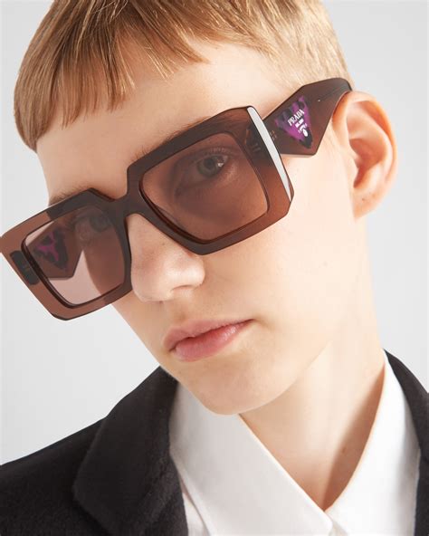 havana prada|Mahoghany Lenses Sunglasses With Prada Logo .